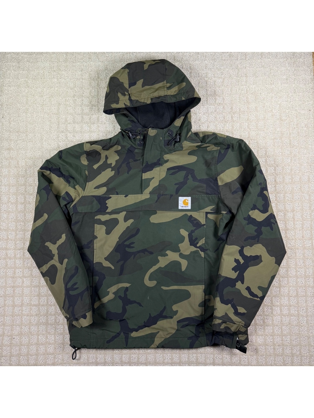 Carhartt WIP Nimbus Anorak Pullover camouflage jacket S
